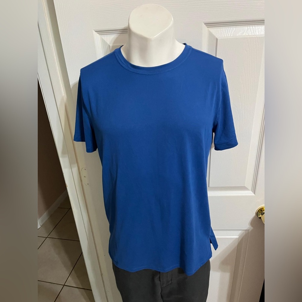 (H) All In Monion  Blue Short Sleeve Tee